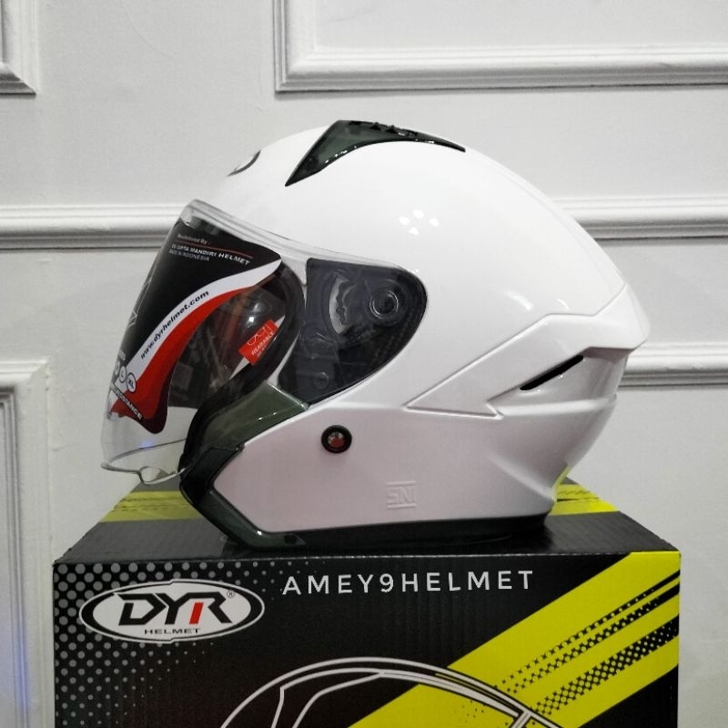 HELM HALF FACE NFJ DYR SUBARU MOTIF CARBON DEWASA PRIA WANITA PAKET GANTENG FREE PAKING KARDUS BUBLE WRAP