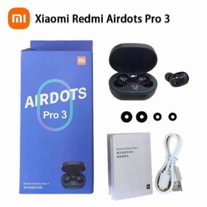 earphone bluetooth airdts pro 3 headset bluetooth epdots stereo bass