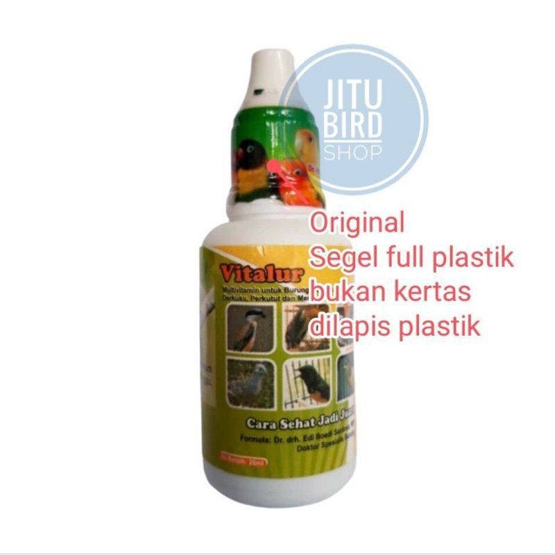 Vitalur Dr. Edi Vitamin Ternak Breeding Burung Murai Batu Kacer Pleci Kenari