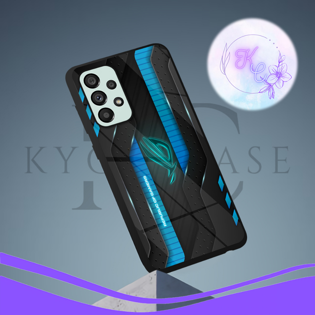 |GG03| KYON CASE SAMSUNG A73 A53 A33 A23 4G 5G GLOSSY KILAU EFEK KACA | BAHAN CASING SOFTCASE & HARD