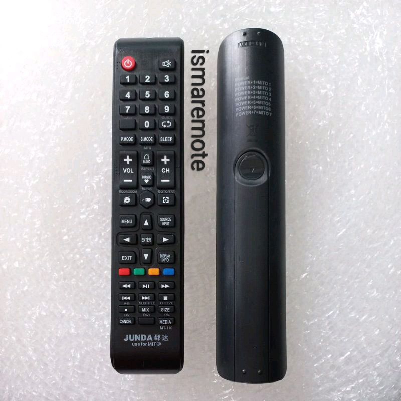 REMOTE REMOT TV MITO LCD LED Android Smart tv Universal