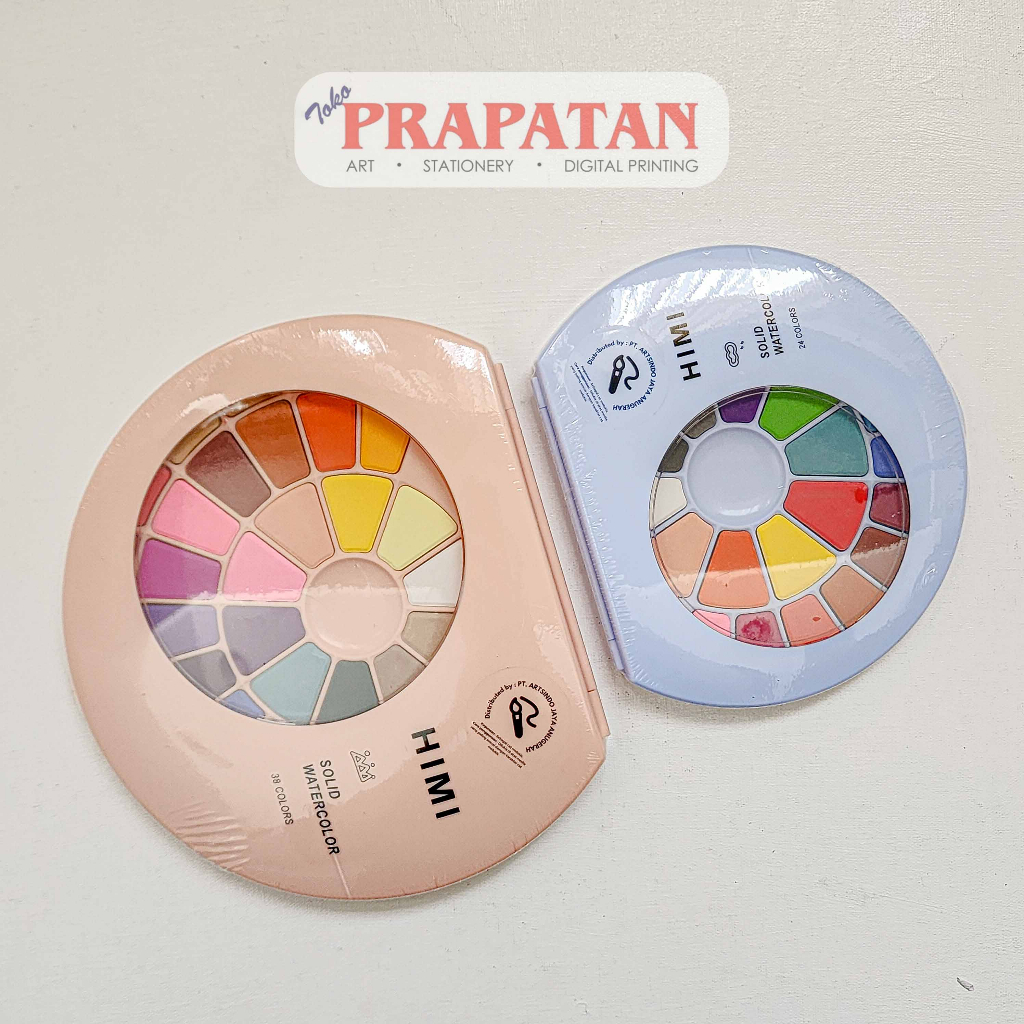 

Miya Himi Watercolor Block 24/38 Color | Cat Air Set