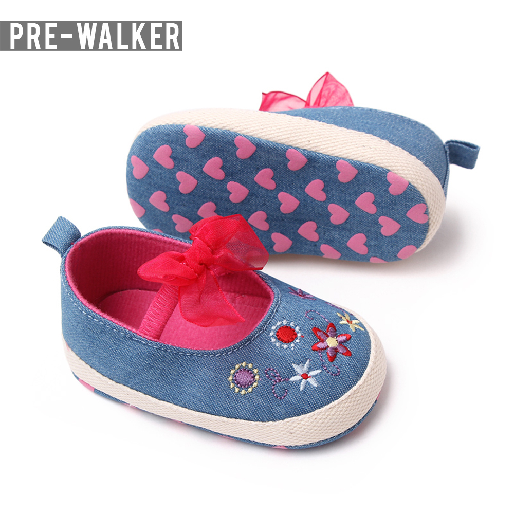 Sepatu Bayi Perempuan Cantik - Sepatu Prewalker Baby Import S1316