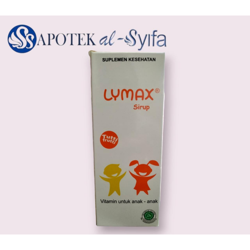LYMAX SIRUP 100 ML - Vitamin daya tahan tubuh anak