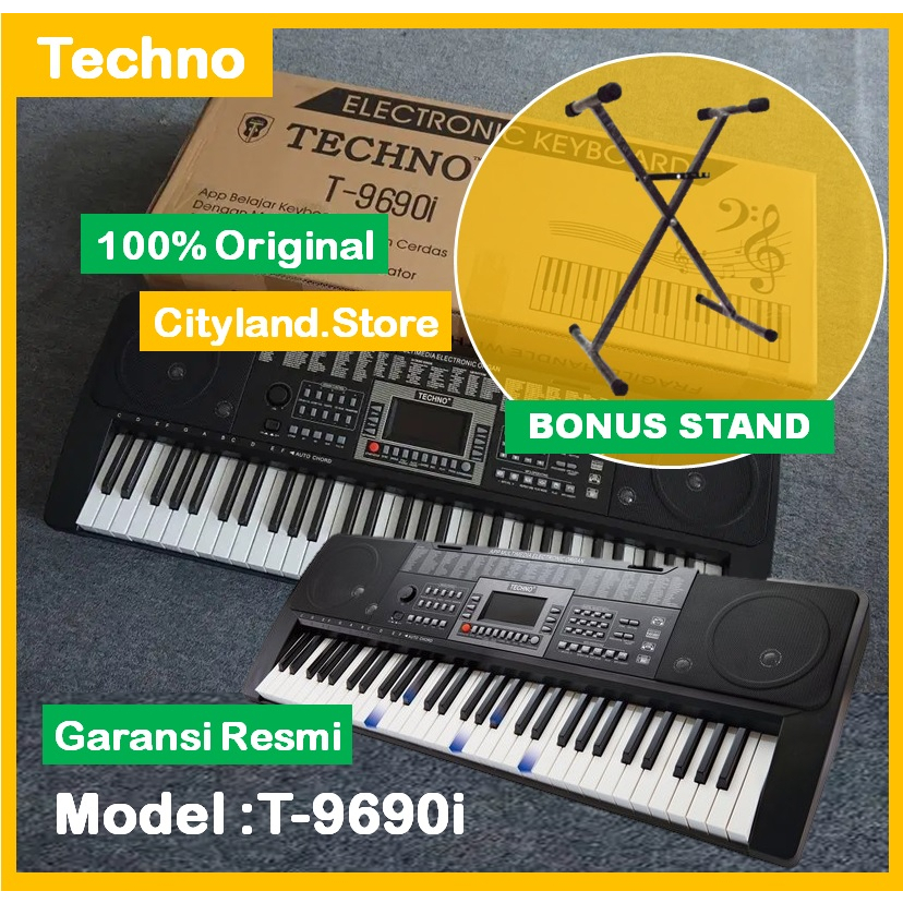 Keyboard Techno T9690i / T-9690 suport USB MP3 Original