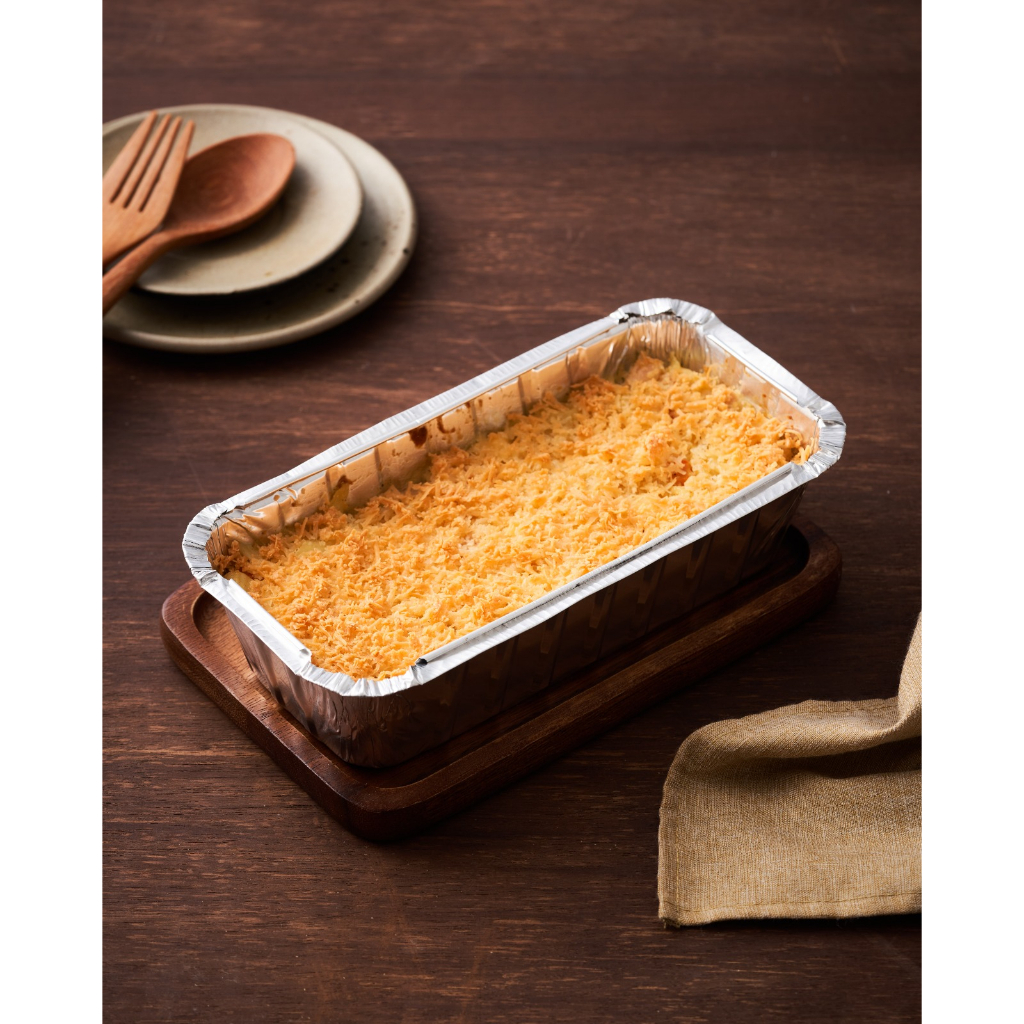 

Smoked Chicken Macaroni Schotel / Macaroni Panggang (Single Box)