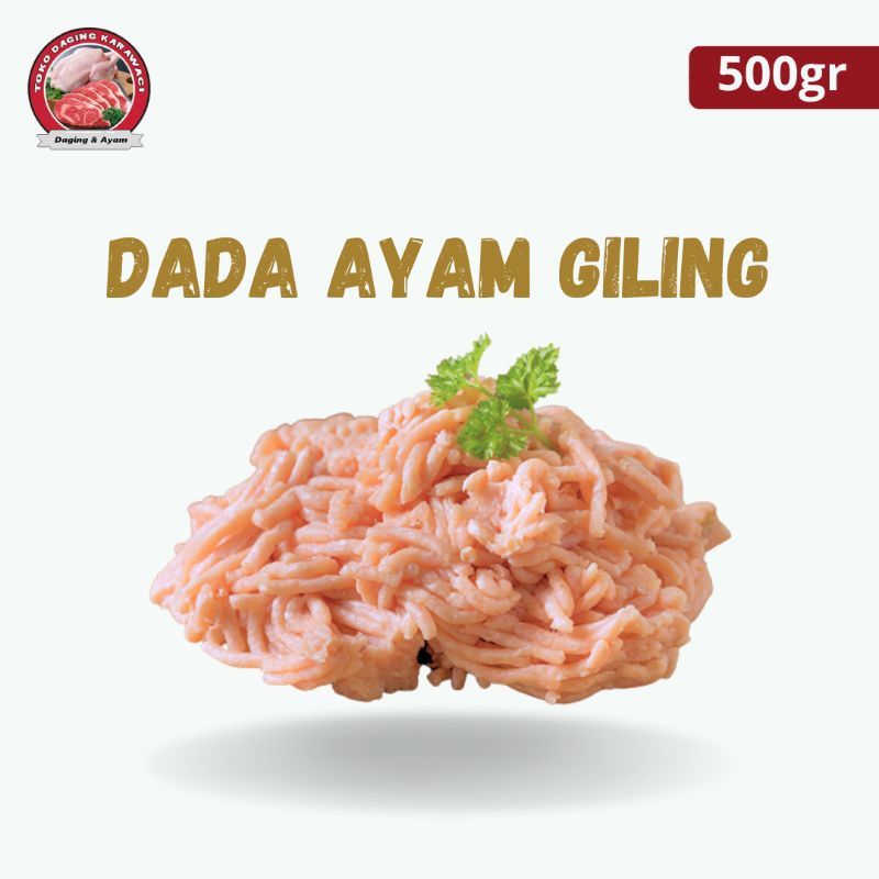 

Daging Ayam Dada Giling / Minced Chicken - 500gr