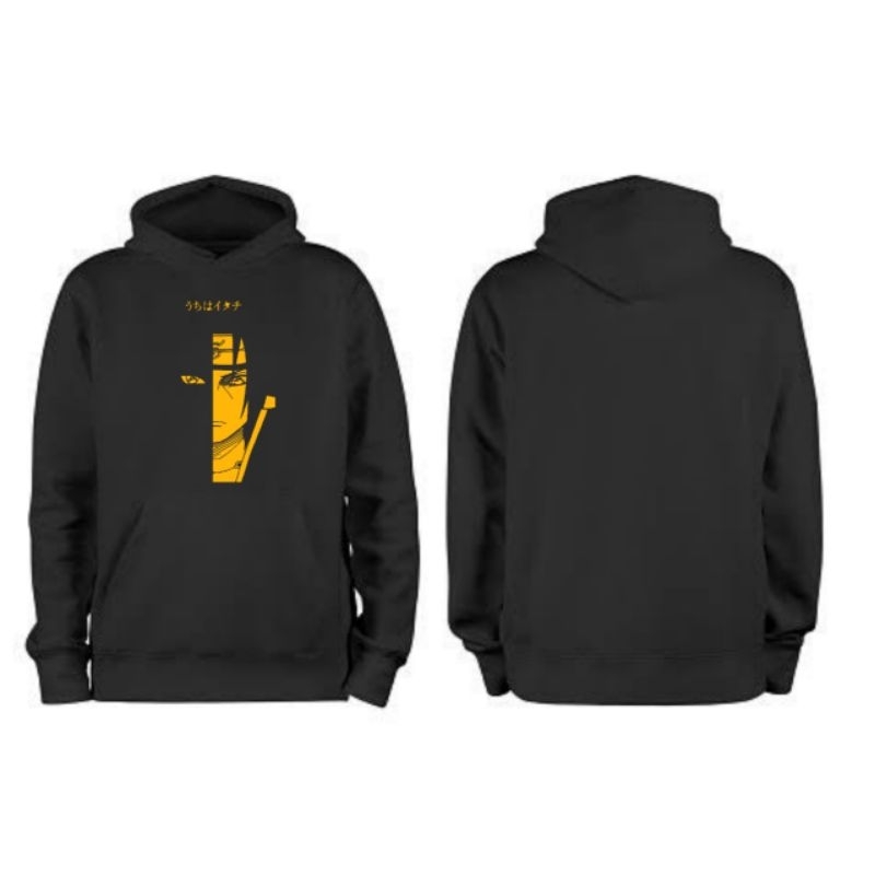 JAKET HOODIE ZIPPER DISTRO ANIME ITACHI