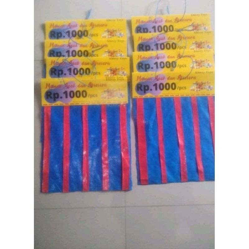 Papan Layar Centelan Mainan Warung Anak anak serba 1000/2000 Siap pakai