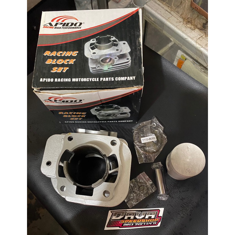 BLOK F1 56 57 APIDO-BLOK FIZR 56 56mm-BORING FIZR 56-BLOK BONE UP FIZR