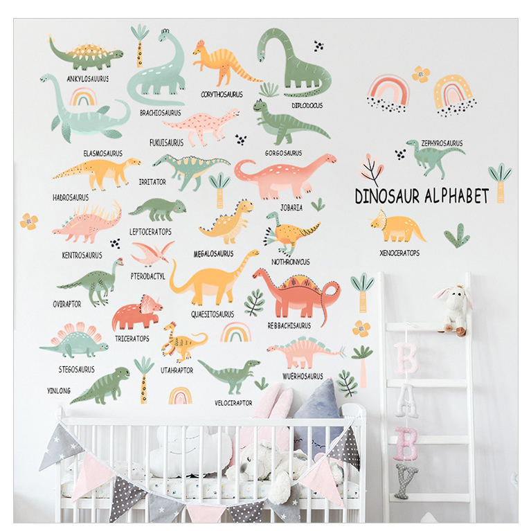 WALLSTIKER WALL STICKER STIKER SETIKER HIASAN DINDING DINOSAURUS LUCU JURASSIC JURASIC PARK WALLSTIKER WALSTICKER ANIMAL BINATANG DEKORASI RUMAH RUANG TIDUR KAMAR ANAK ANAK COWOK CEWEK PREMPUAN KADO UNIK LUCU ULANG TAHUN ULTAH DEKOR PINTU JENDELA @banyak