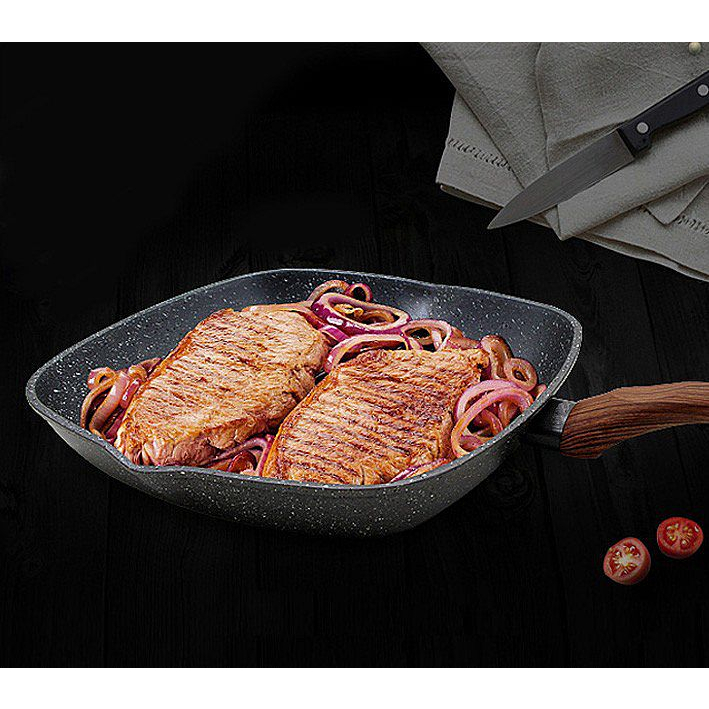 Idealife Grillpan Cookware  IL-28GP - Panci Panggang Penggorengan 28cm