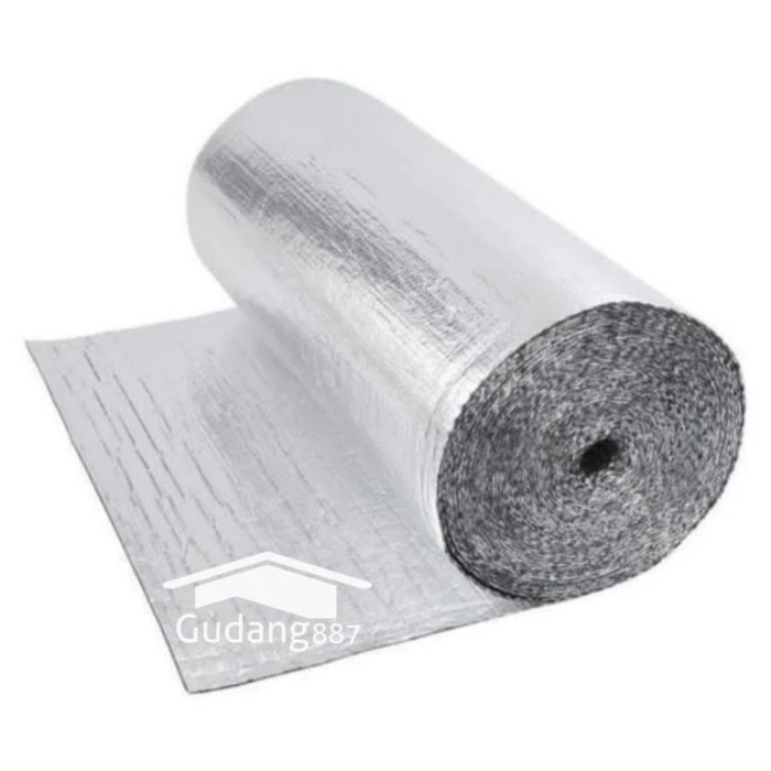 Alimunium Foil Single / Atap Alumunium 50 m / Polyfoil Atap Rumah /