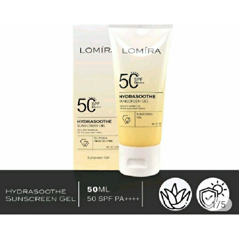 LOMIRA SUNSCREEN GEL SPF 50