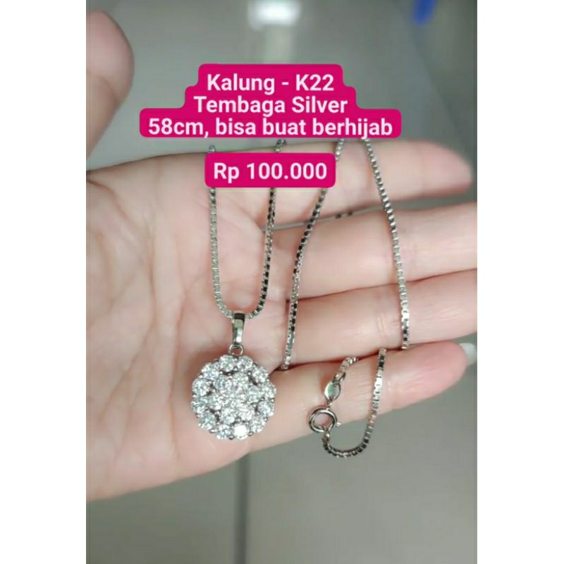 Aksesoris OSD Kalung K22 Olla Shopping Depok Kalung Hijab + admin shopee
