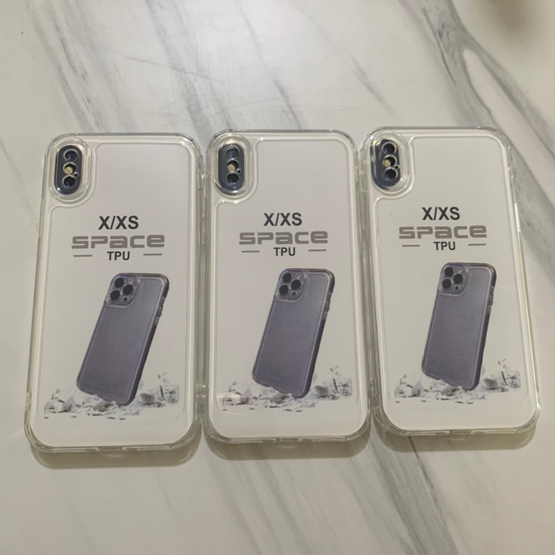 Softcase Iphone X Xs Iphone XR Iphone 11 Pro Iphone 11 ProMax Iphone 12 Iphone 12 ProMax - Case Clear Bening Space Tpu - UA