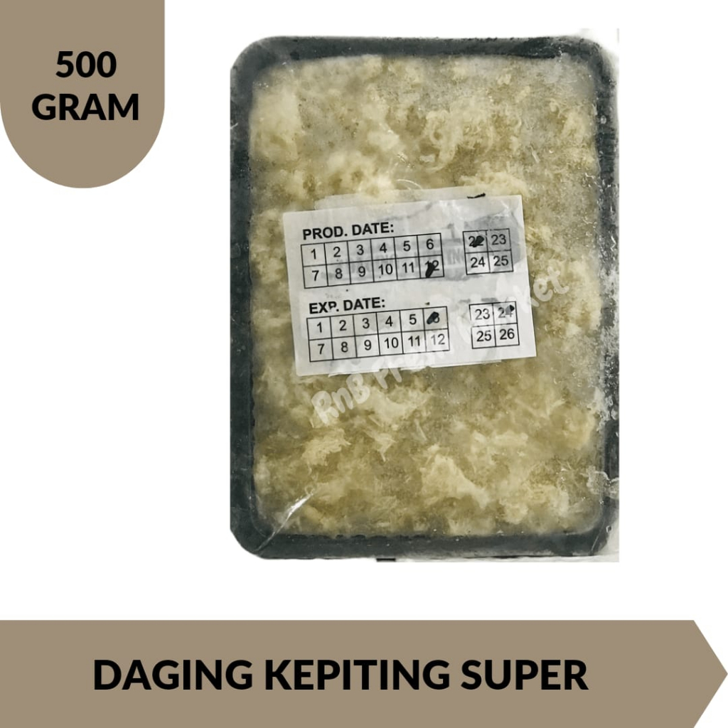 

Daging Kepiting Super 500 Gram