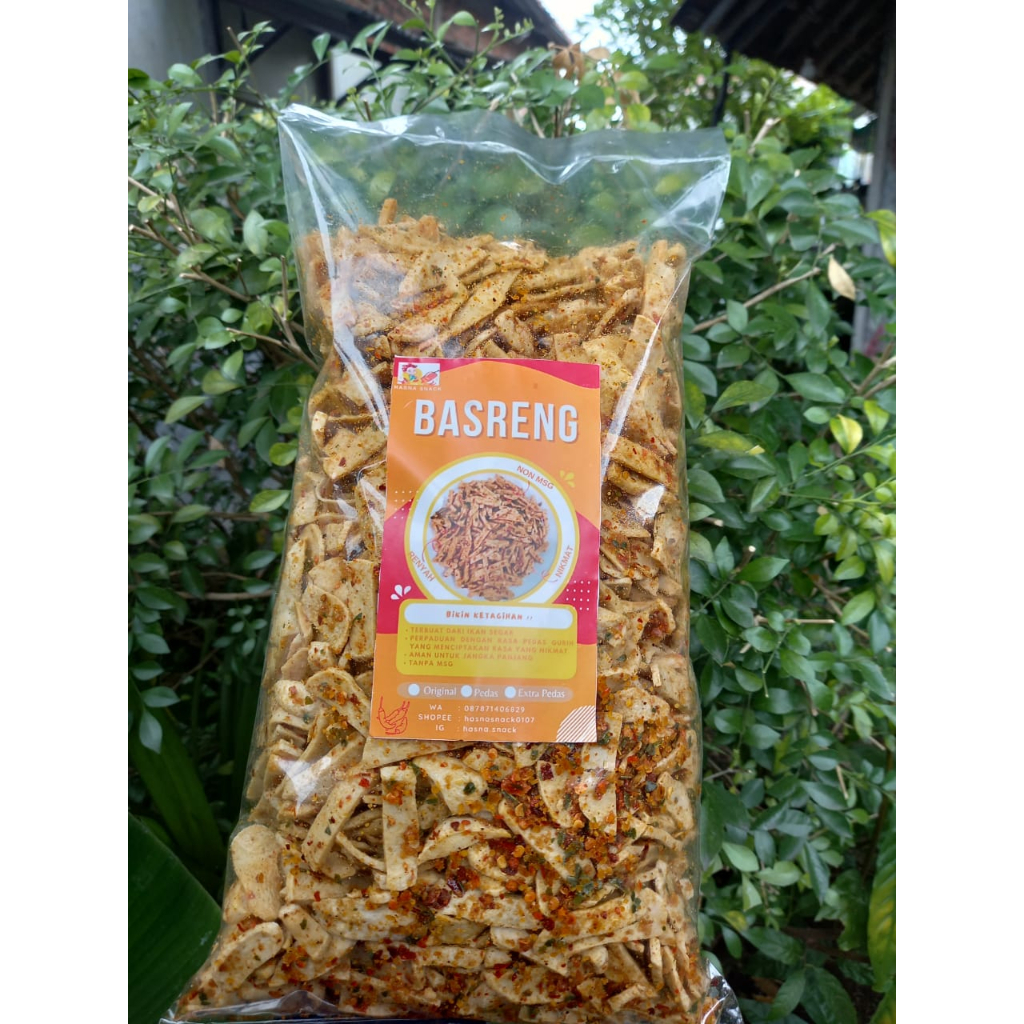 

basreng extra pedas daun jeruk 1kg