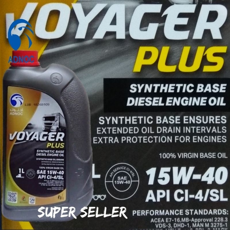 Oli Adnoc diesel dan stp diesel sae 15w40 semi sintetik