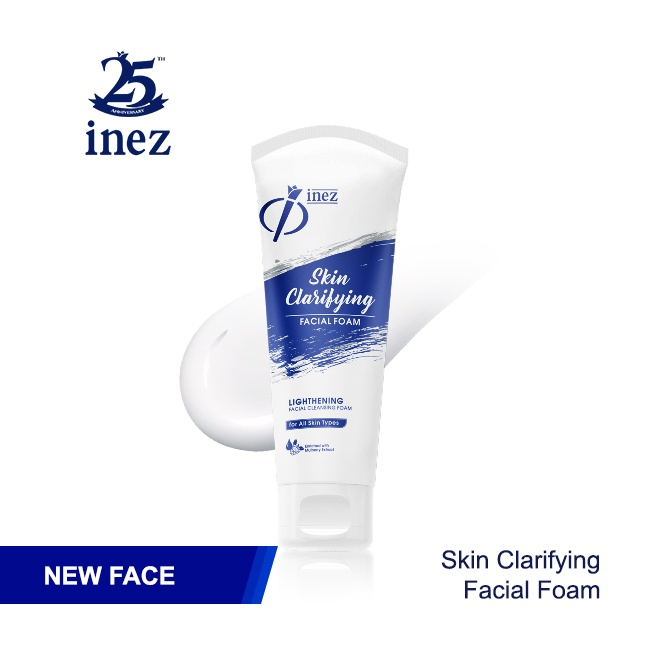 Inez lightweight facial foam 75g