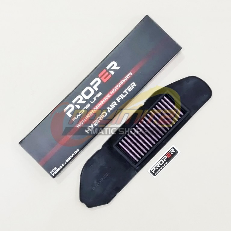 Hybrid Air Filter Udara Proper Racing Line Yamaha Freego Gear 125