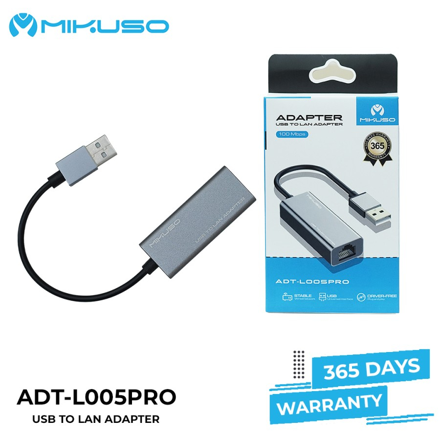 ADAPTER MIKUSO USB TO LAN ADT-L005 PRO