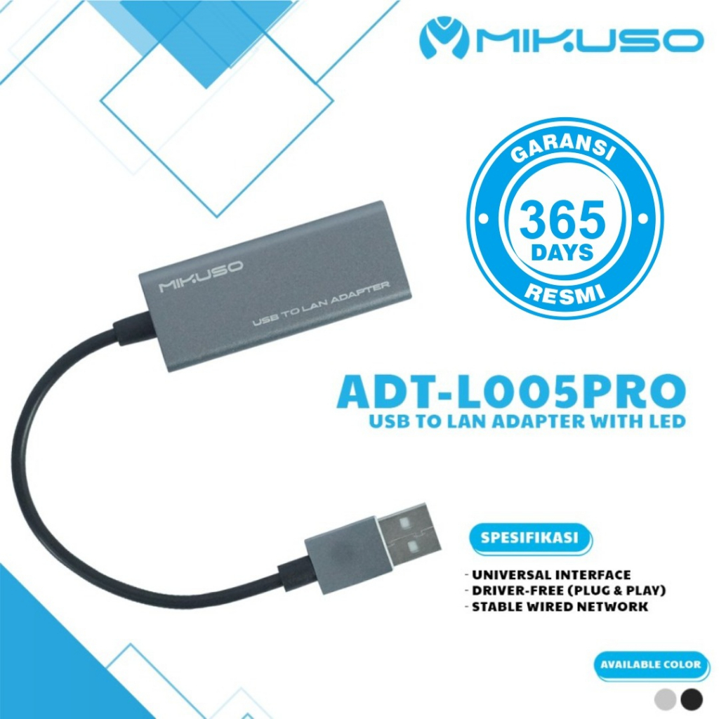 ADAPTER MIKUSO USB TO LAN ADT-L005 PRO