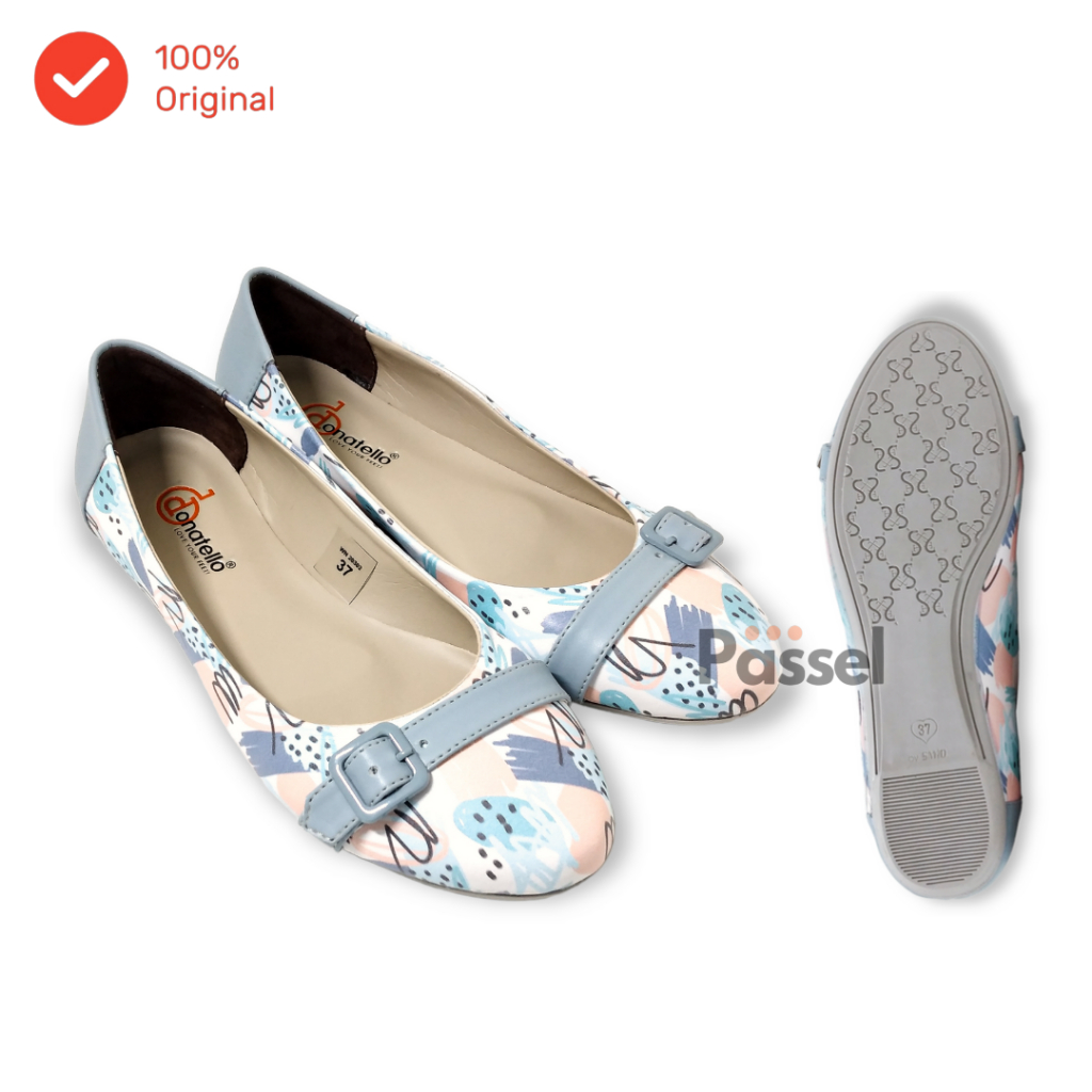 Donatello Sz. 36-40 Pointed Toe Flat / Sepatu Wanita Slip On Flat Shoes | WN20302 /  WN20301