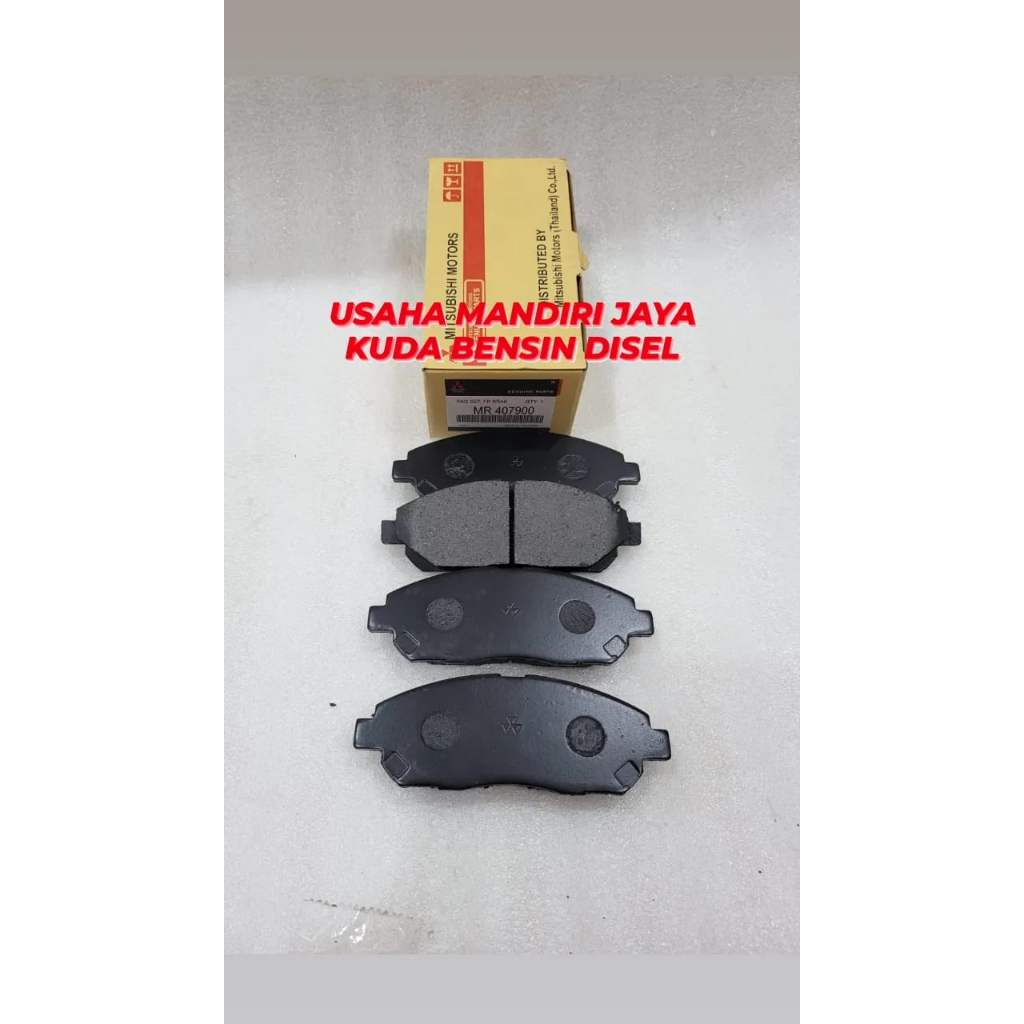 KAMPAS REM DEPAN KUDA DISEL BENSIN BRAKE PAD KUDA MR407900 1SET