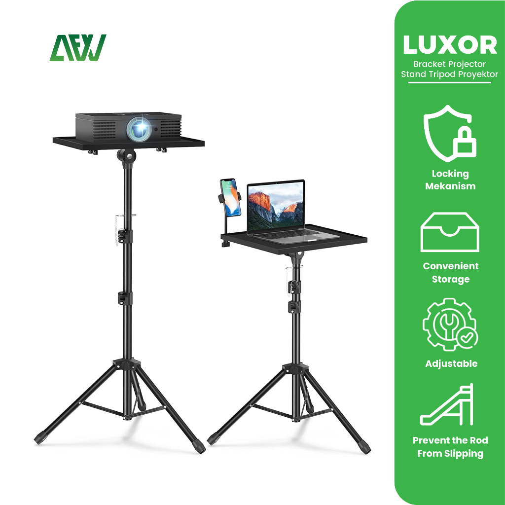 LUXOR Bracket Projector Stand Tripod Proyektor Standing Meja Proyektor