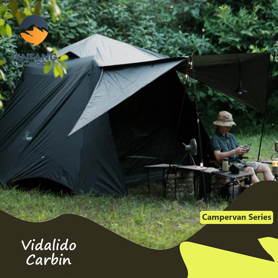 Tenda Otomatis VIDALIDO 3-4P Automatic Carbin Tent Camping Outdoor