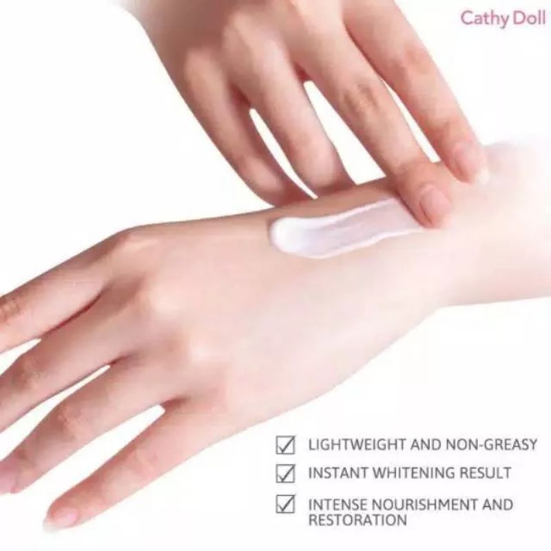 CATHY DOLL READY 2 WHITE WHITENER BODY LOTION 150ML / PEMUTIH TUBUH / ORIGINAL