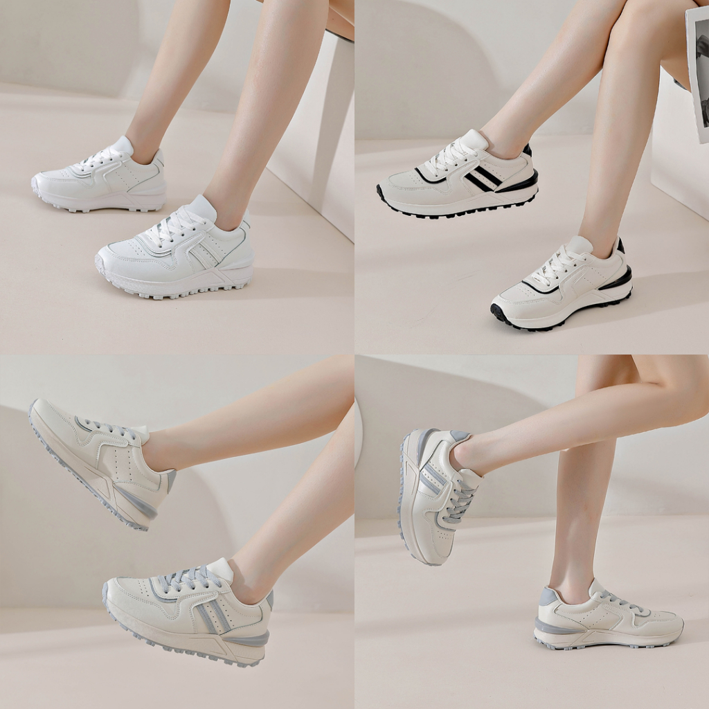 Dokter Sepatu Import - Sepatu Yeri Sneakers Wanita Shoes Sporty Import Premium Quality 1901 - Free Kotak Sepatu!!! Sale!!!