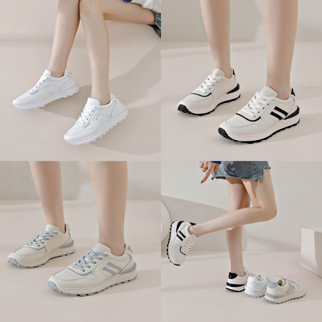 Dokter Sepatu Import - Sepatu Yeri Sneakers Wanita Shoes Sporty Import Premium Quality 1901 - Free Kotak Sepatu!!! Sale!!!