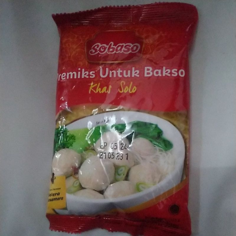 Sobaso PREMIKS bakso KHAS SOLO