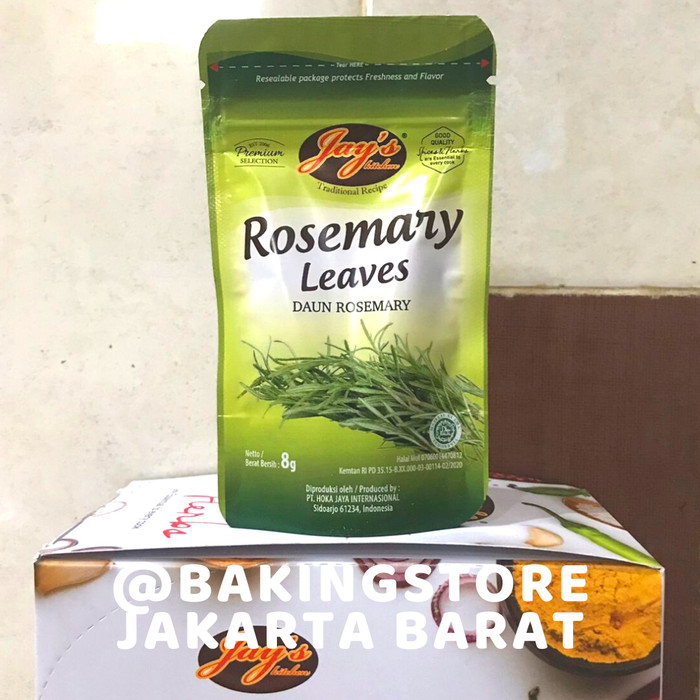 

Jay's Kitchen Rosemary Leaves Zipper 8 GR | Jays Daun Rosemary