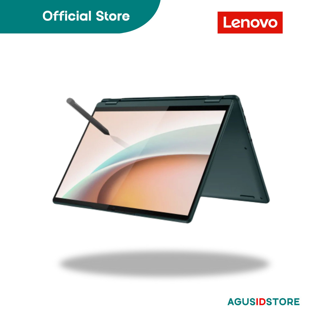 LAPTOP LENOVO YOGA 6 13ABR8 / RYZEN 5 7530U / RAM 16GB SSD 512GB / 13 INCH IPS TOUCH / WINDOWS 11 OHS 1PID - CICILAN 0%