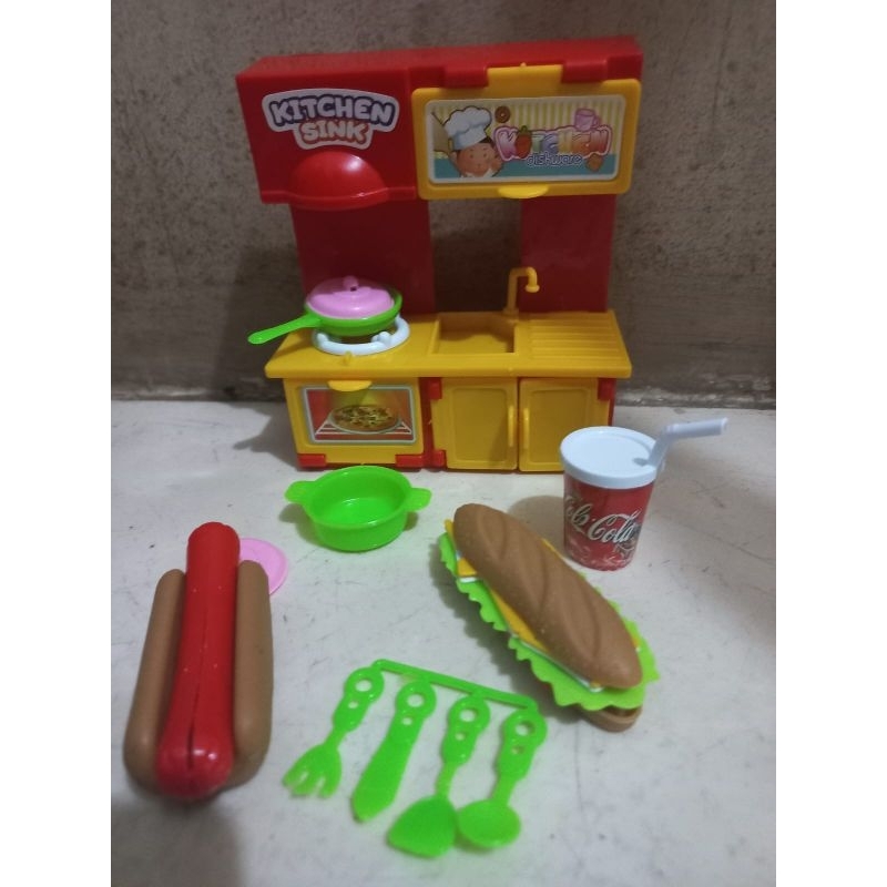 Mainan Masakan Junk Food