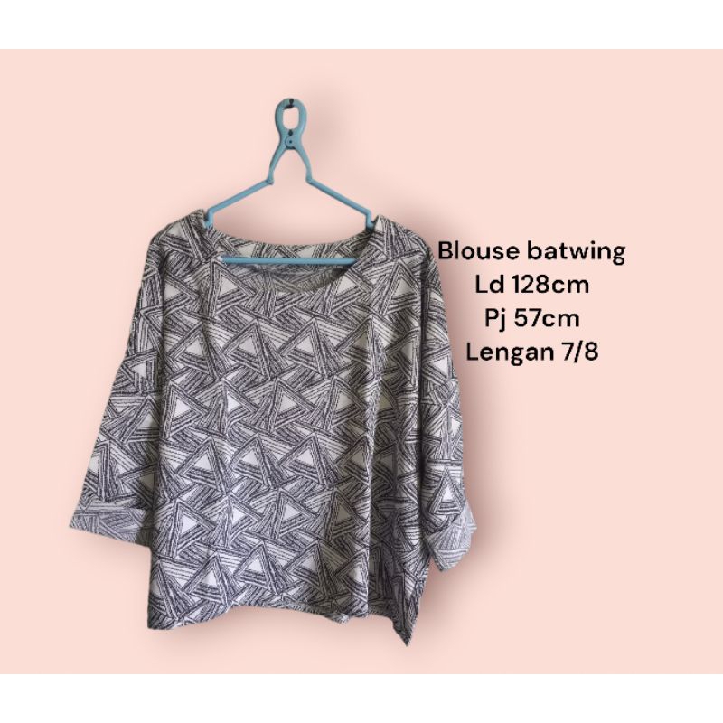 Blouse batwing preloved