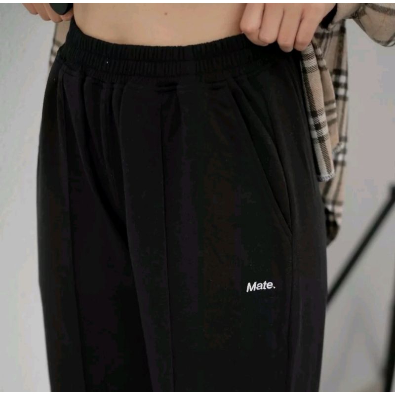 Ready soon Jieun Relax Pants Black by Mate ltd