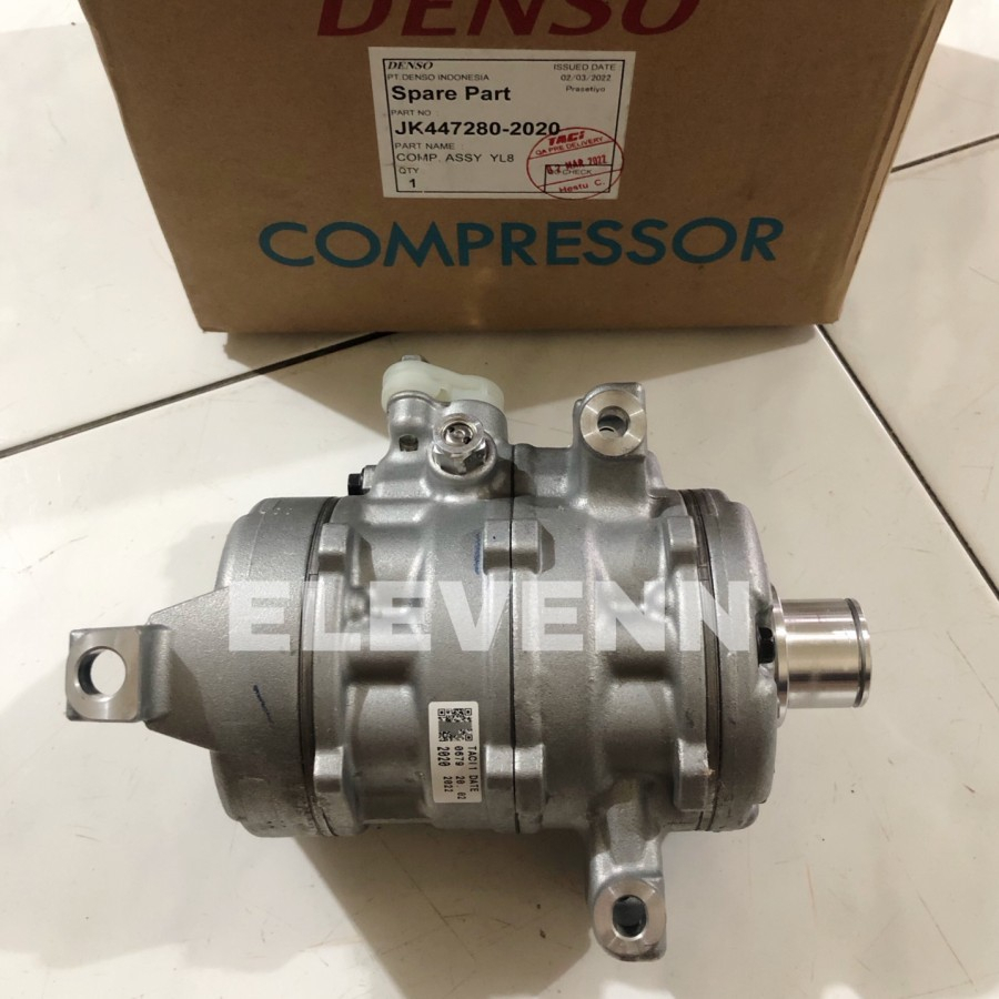 Compresor Compressor Kompresor AC Mobil Wagon Denso
