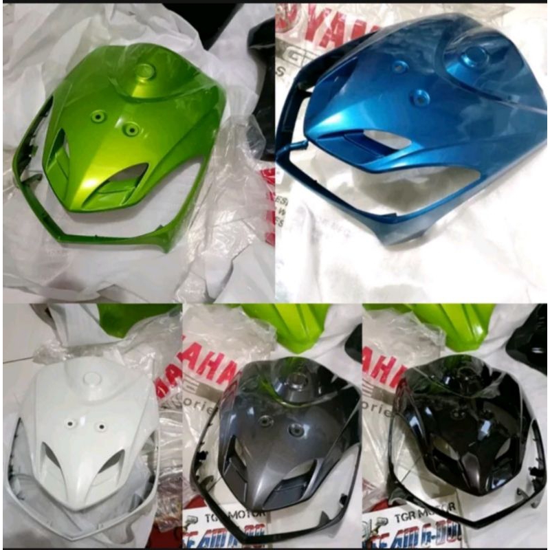 leg shield 1 fanel front cover kaper body bodi tameng dasi body depan ori original yamaha mio smile 