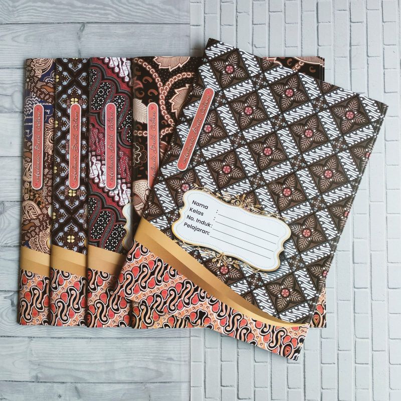 

Sampul Buku Batik Ukuran Boxy / Bigbos ( isi 20 lembar )