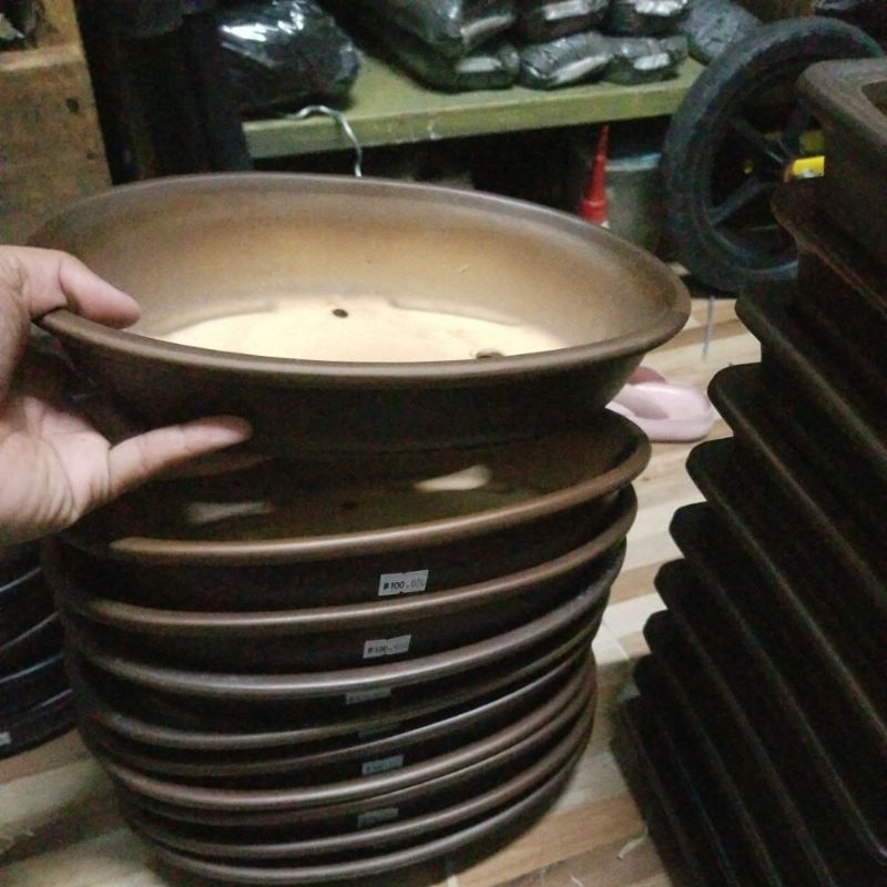 Pot Keramik Oval JP073