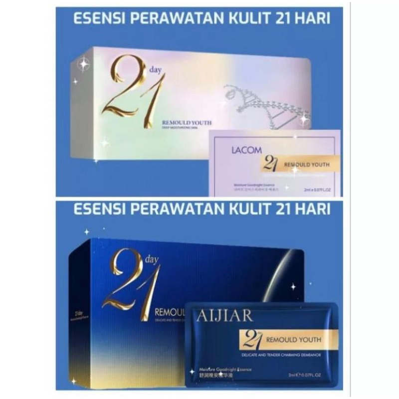 ESENSI PERAWATAN KULIT WAJAH 21 HARI
