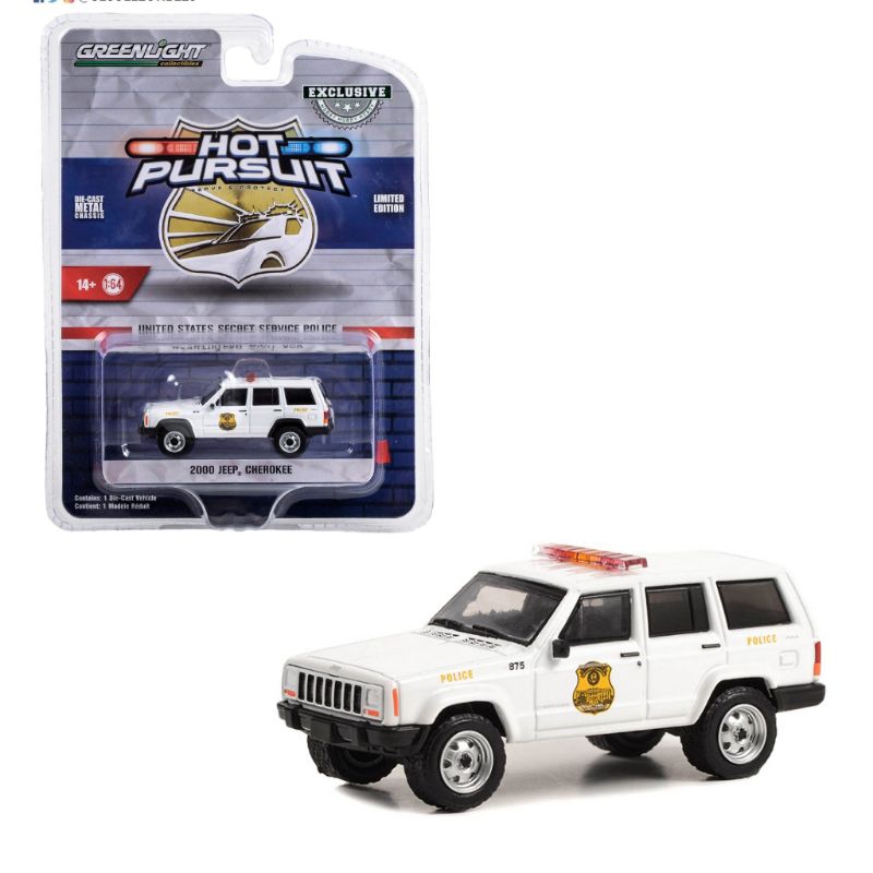 Greenlight 2000 Jeep Cherokee Hot Pursuit