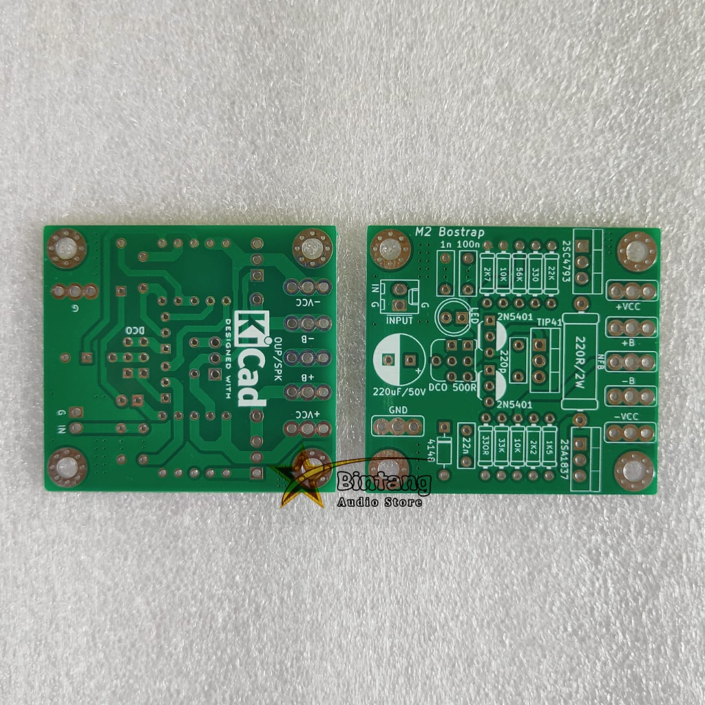 PCB Bostrap M2 Dobel Layer FR4 Fiber