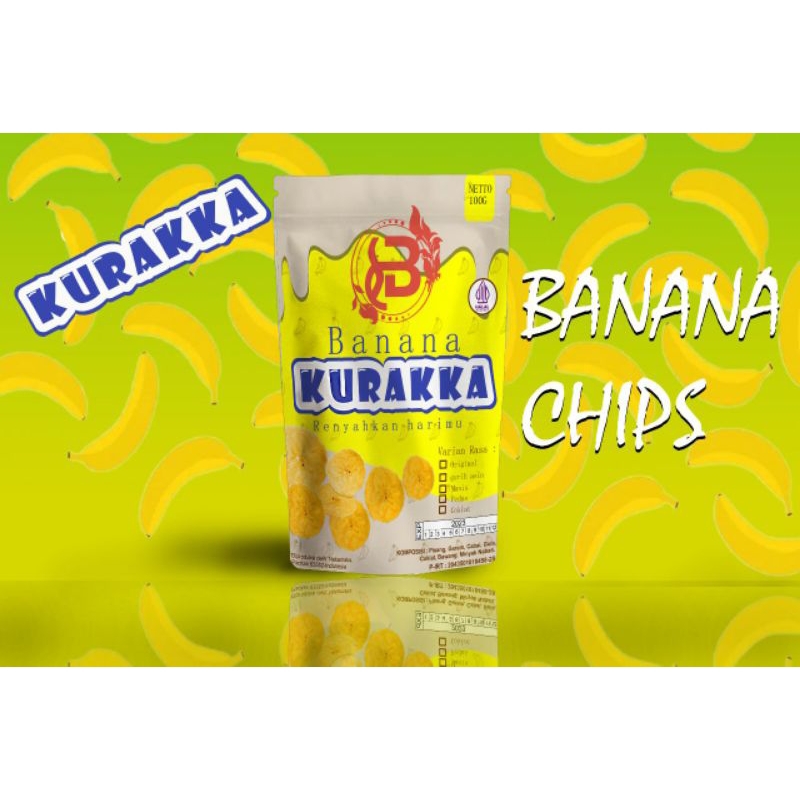 

Banana kuraka, keripik pisang. banana chips