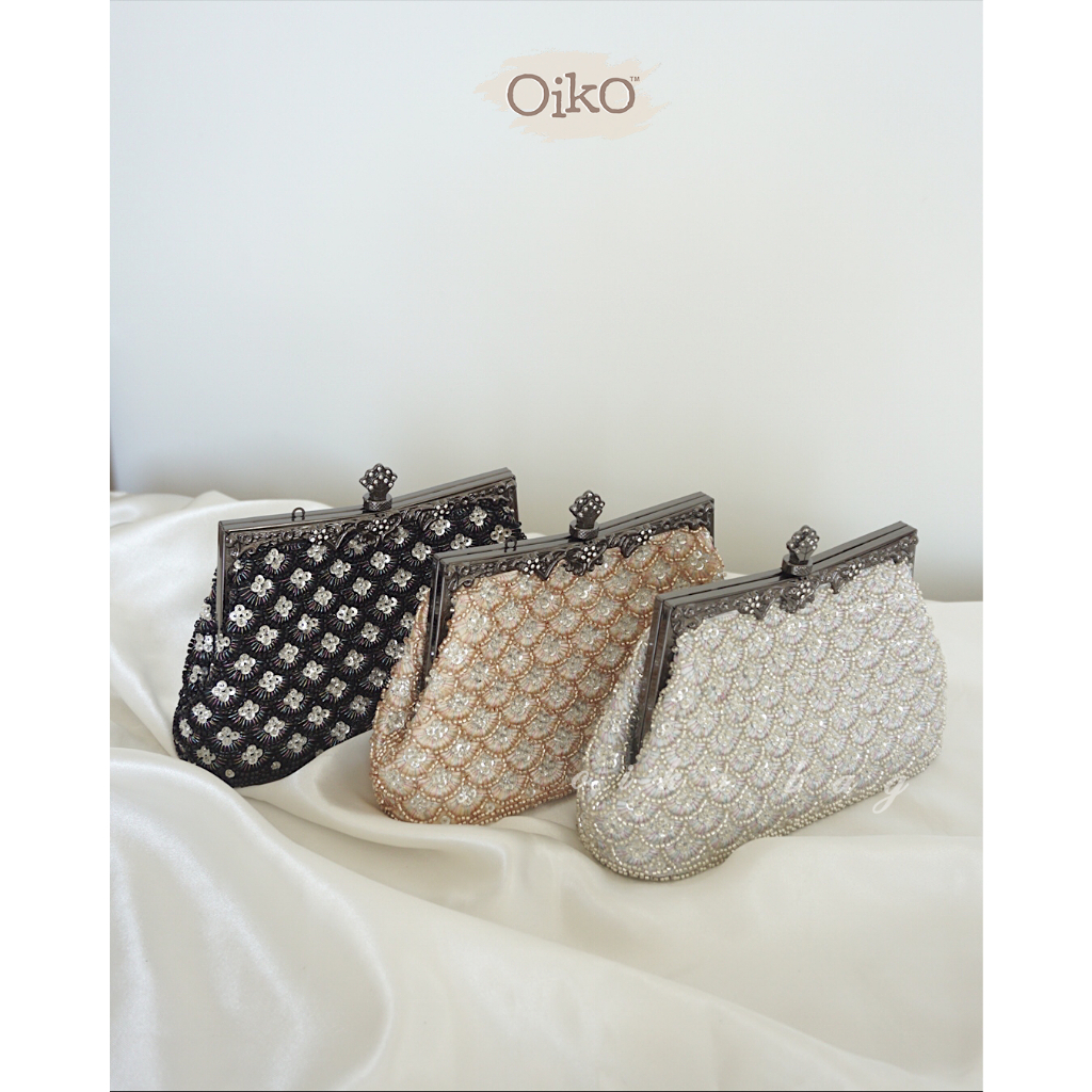 TAS PESTA WANITA IMPORT PREMIUM MEWAH OIKO CLAU