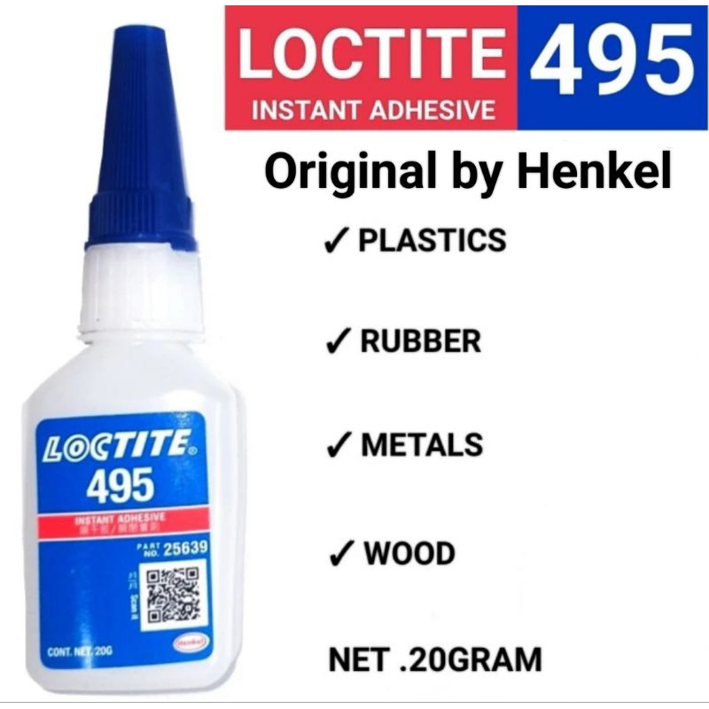 Loctite 495 Instant Adhesive Original HENKEL 20gr